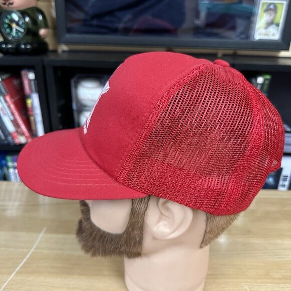 Vintage Hat 80s 90s Super Channel Movie Network Canada Snapback Trucker Mesh - Picture 2 of 6